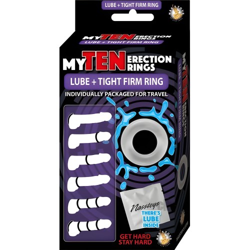 My Ten Erection Rings