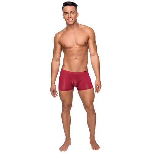 Pantalones Cortos Sin Costuras Male Power Vino L