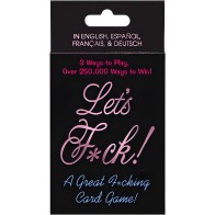 ¡Vamos a F*ck! Juego de Cartas