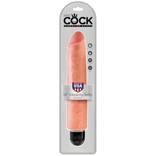 King Cock 10 pulgadas Vibrador Stiffy
