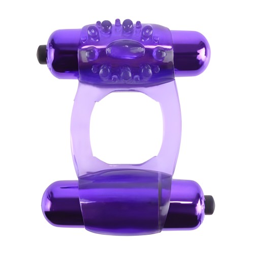 Fantasy C-ringz Duo-vibrating Super Ring Purple