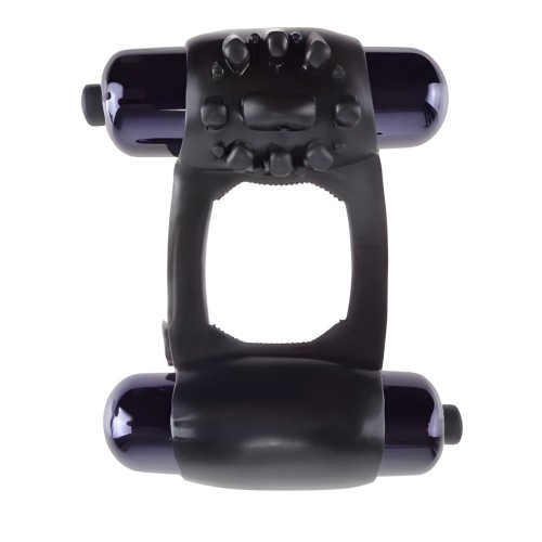 Fantasy C-Ringz Duo Vibrating Super Ring Black