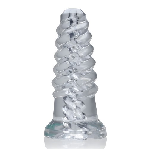 Oxballs Screw'd, Juguete Jackoff Corkscrew Super Squish, Transparente