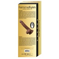 Femmefunn Turbo Baller 2.0 - Dildo Vibrador de Silicona