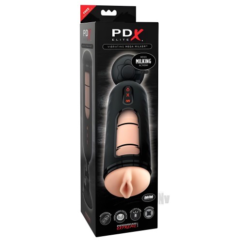 PDX ELITE Mega Extractor Vibrante - Masturbadores de Satisfacción Oral