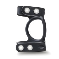 Correa Doble de Silicona para Pene y Testículos Blush Performance VS8