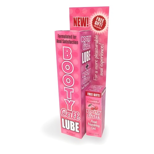 Lubricante Bootycal Duo 4oz Gel Anestésico