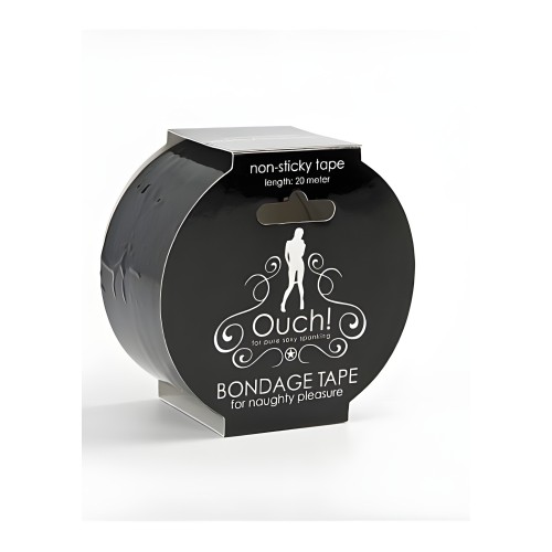 Cinta de Bondage Ouch! - Negra