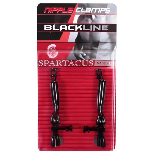 Spartacus Blackline Nipple Clamps