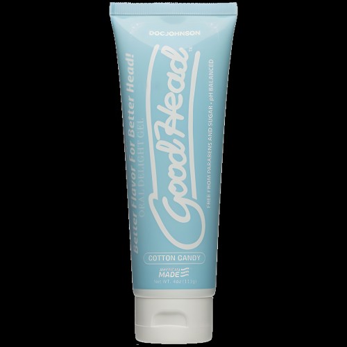 Goodhead Oral Delight Gel Cotton Candy Tube 4 fluid ounces