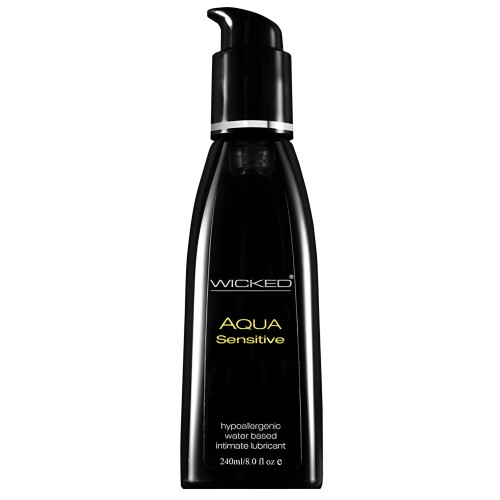 Lubricante Wicked Aqua Sensitive - Intimidad Suave