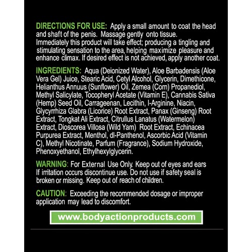 Hempleasure Arousal Cream - Boost Your Pleasure