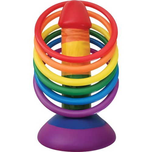 Juego de Lanzamiento de Anillos Rainbow Pecker