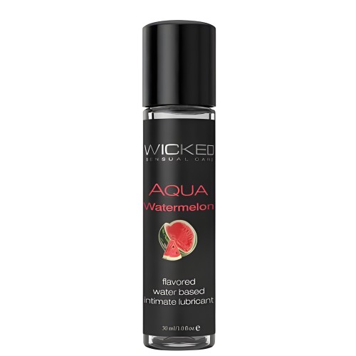 Wicked Aqua Water Based Lubricant Watermelon 1oz.