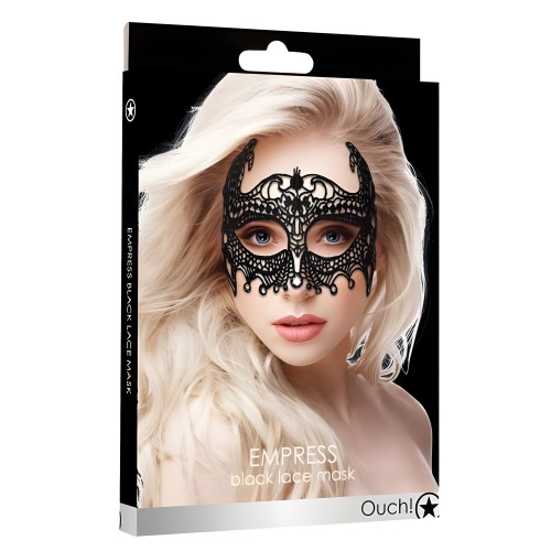 Ouch! Empress Black Lace Mask