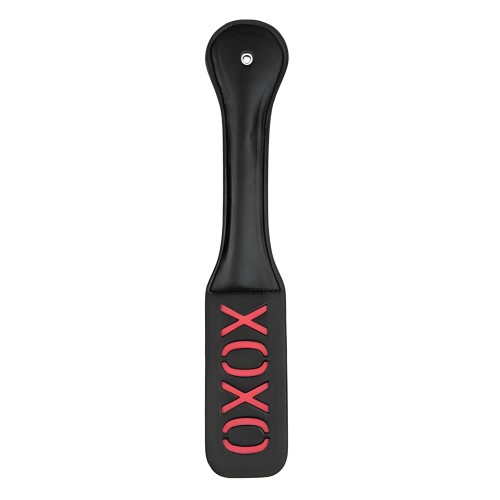 Ouch! Paddle - XOXO - Black - Memorable Sensations