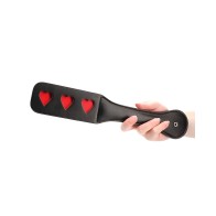 Ouch! Paddle - HEARTS - Black