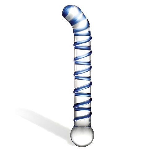 Mr. Swirl 6.5" Glass Dildo