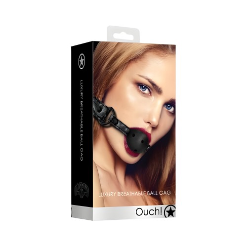 Breathable Luxury Ball Gag - Bondage Fun