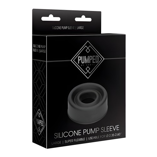 Pumped - Silicone Pump Sleeve Large - Black