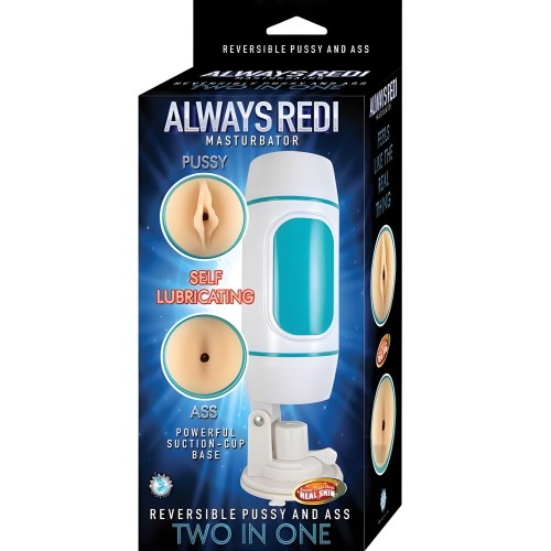 Always Redi Masturbator 2 In 1 Beige
