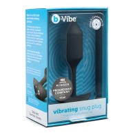 B-Vibe Snug Plug Vibrante Mediano