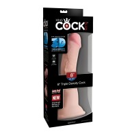 Pene King Cock Plus 8in Triple Density