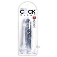 King Cock Clear 6in Dildo