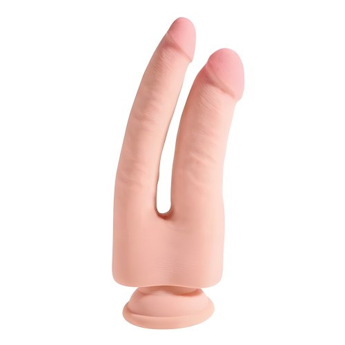 King Cock Dildo Doble Penetrador de 9.5 Pulgadas Triple Densidad