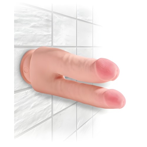 King Cock Dildo Doble Penetrador de 9.5 Pulgadas Triple Densidad