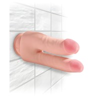 King Cock Dildo Doble Penetrador de 9.5 Pulgadas Triple Densidad