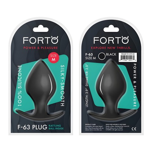 Forto F-63: Rattler Spade Medium Butt Plug