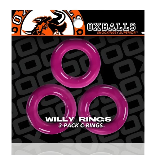 Oxballs Willy Rings Juego de 3 Cockrings