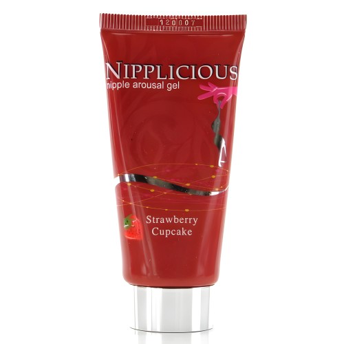 Gel de Arousal Nipplicious Fresa - 1oz