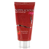 Gel de Arousal Nipplicious Fresa - 1oz