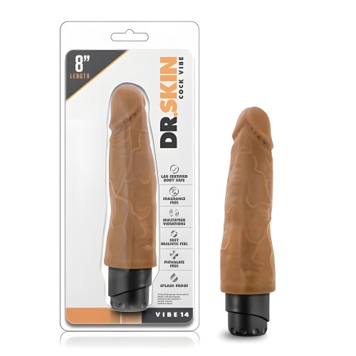 Dr. Skin - Cock Vibe - 8 Inch Vibrating Cock