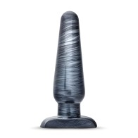 Plug Grande Jet Carbono Negro Metálico