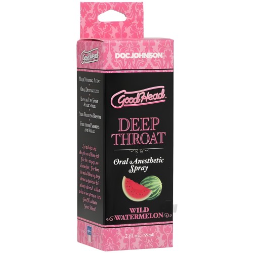 Goodhead Deep Throat Spray - Wild Watermelon