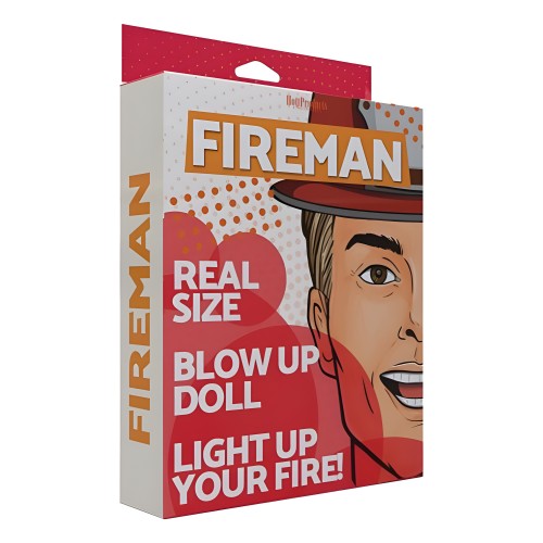 Fireman Inflatable Party Doll
