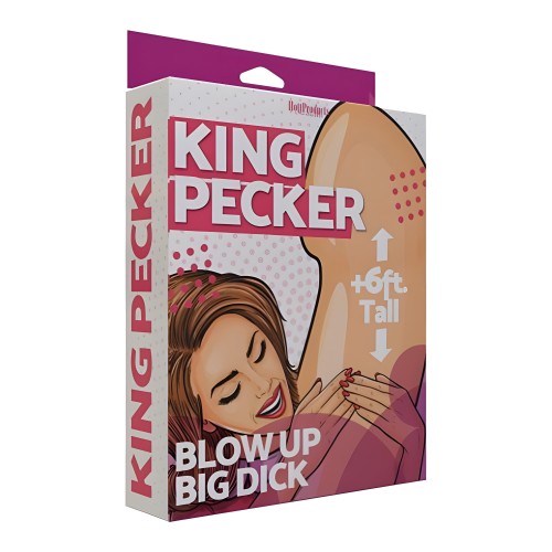 Rey Pecker - Pene Inflable Gigante de 6 pies