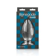 Renegade Glass Bishop Anal Plug