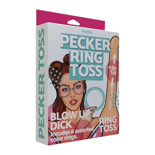 Inflatable Pecker Ring Toss - Fun Party Game