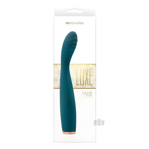 Luxe Lille Rechargeable Vibrator - Green