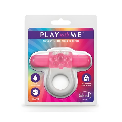 Play With Me Teaser C-ring Vibrante Rosa