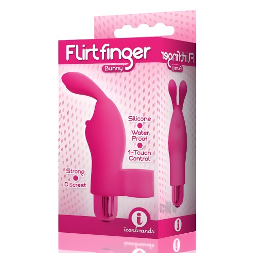The 9's Flirt Finger Bunny Vibrator