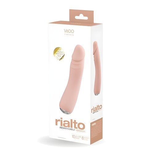 Vibrador Recargable Vedo Rialto