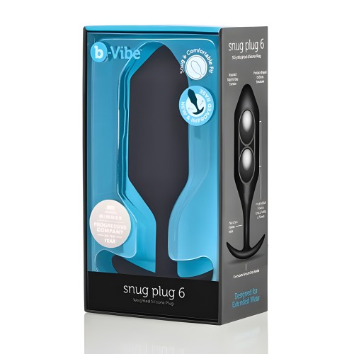 b-Vibe Snug Plug 6 - Negro