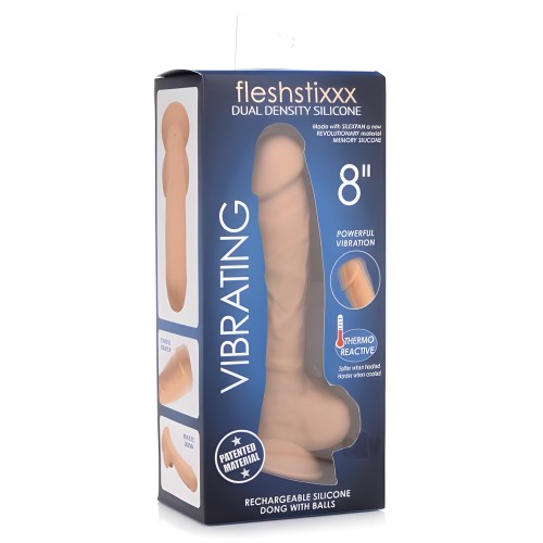 Fleshstixxx Vibrating Dong 8"