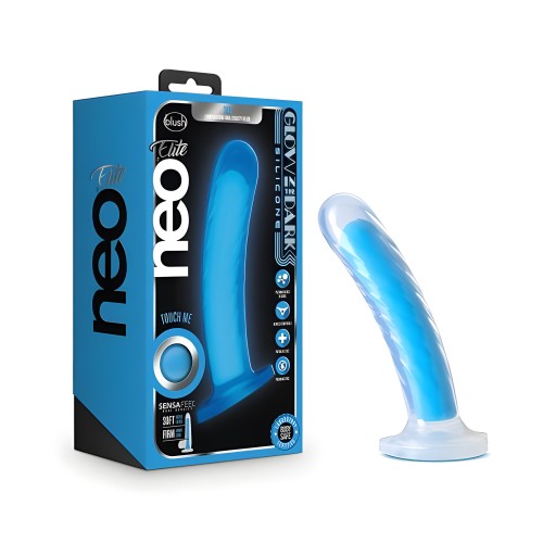 Neo Elite Tao que Brilla en la Oscuridad - Dildo Doble Densidad de 7 Pulgadas