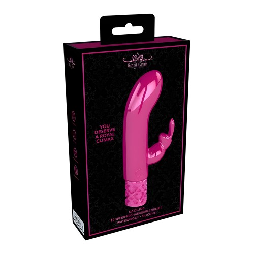 Royal Gems Dazzling Silicone Bullet Pink